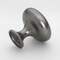 Gliderite Hardware 1-1/8 in. Pewter Classic Round Cabinet Knob, 5PK 5411-BP-5 - alternate 2